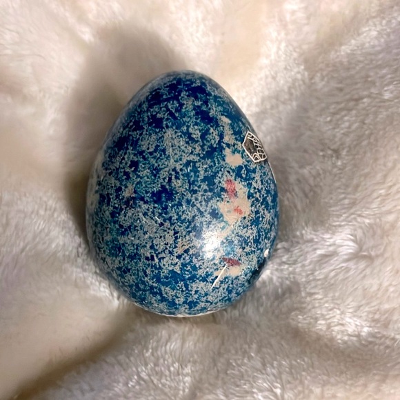 AFRICAN HAND CARVED ETCHED SEA TURTLE DECORATIVE STONE EGG FROM KENYA 🇰🇪 - Picture 2 of 8